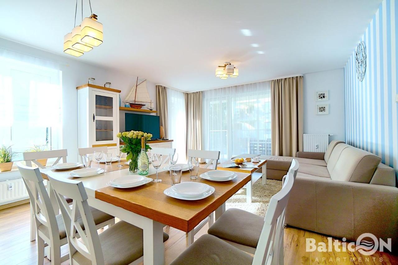 Apartamenty Balticon Polanki - Sauna, Fitness Inclusive - Basen Latem, Pool Im Sommer Колобжег Экстерьер фото